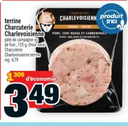 Super C terrine Charcuterie Charlevoisienne | Charcuterie Charlevoisienne terrine offer