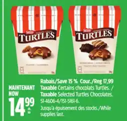 Canadian Tire Taxable Selected Turtles Chocolates offer
