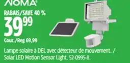 Canadian Tire Solar LED Motion Sensor Light offer