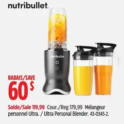 Canadian Tire Ultra Personal Blender offer