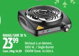 Canadian Tire Single-Burner 1000W Stove offer