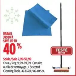 Canadian Tire Selected Cleaning Tools offer