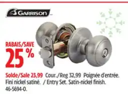 Canadian Tire Entry Set offer