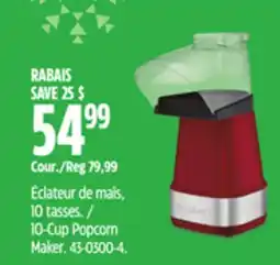 Canadian Tire 10-Cup Popcorn Maker offer