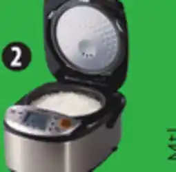 Canadian Tire 3-Cup Rice and Multi-Cooker with Fuzzy Logic Technology offer