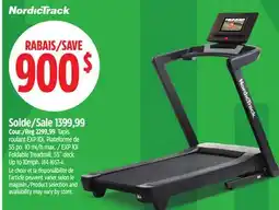 Canadian Tire EXP 10i Foldable Treadmill offer