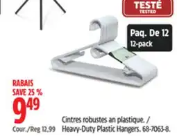 Canadian Tire Heavy-Duty Plastic Hangers offer