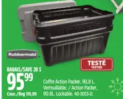 Canadian Tire Action Packer, 90.8L offer