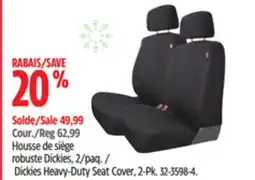 Canadian Tire Dickies Heavy-Duty Seat Cover, 2-Pk offer