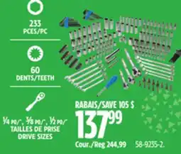 Canadian Tire Mastercraft Socket Sets offer