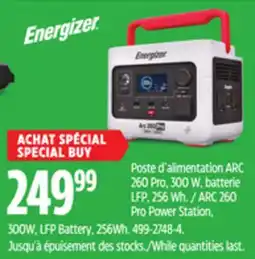Canadian Tire Energizer ARC 260 Pro Power Station offer