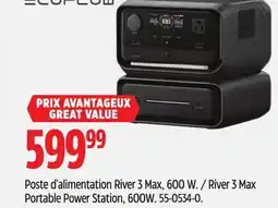 Canadian Tire Ecoflow River 3 Max Portable Power Station offer