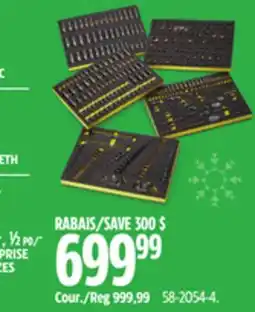 Canadian Tire Stanley Professional Grade Black Chrome Socket Set, SAE/Metric, 427-pc offer