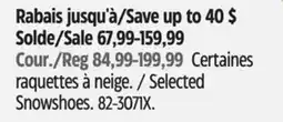 Canadian Tire Tubbs Selected Snowshoes offer