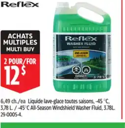Canadian Tire 45°C All-Season Windshield Washer Fluid, 3.78L offer