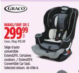 Canadian Tire Extend2Fit Convertible Car Seat. Selected colours offer