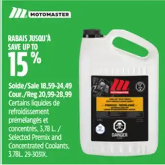 Canadian Tire Concentrated Coolants, 3.78L offer