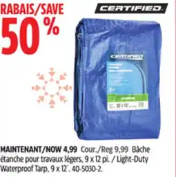 Canadian Tire Light-Duty Waterproof Tarp offer