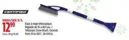 Canadian Tire Certified Telescopic Snow Brush offer