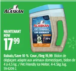 Canadian Tire ALASKAN Pet Friendly Ice Melter offer