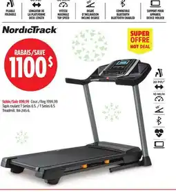 Canadian Tire T Series 6.5 Treadmill offer