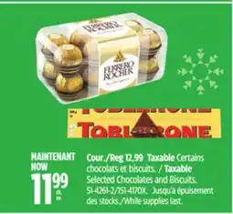 Canadian Tire Ferrero Rocher Selected Chocolates and Biscuits offer