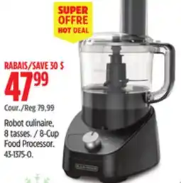 Canadian Tire 8-Cup Food Processor offer