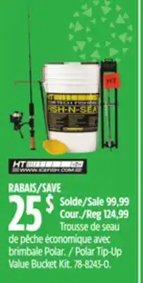 Canadian Tire HT Polar Tip-Up Value Bucket Kit offer