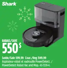 Canadian Tire PowerDetect Robot Vac and Mop offer