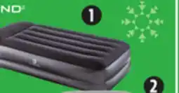 Canadian Tire Twin Double-High Air Bed with Built-in Pump offer