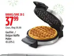 Canadian Tire BLACK + DECKER Belgian Waffle Maker offer