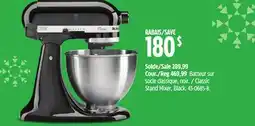 Canadian Tire Kitchenaid Classic Stand Mixer offer