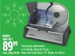Canadian Tire Meat and Food Slicer offer