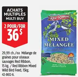 Canadian Tire Red Ribbon Mixed Wild Bird Feed, 15kg offer