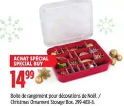 Canadian Tire STERILITE Christmas Ornament Storage Box offer