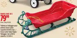 Canadian Tire Snow Cutter Baby Sleigh/ Toboggan offer