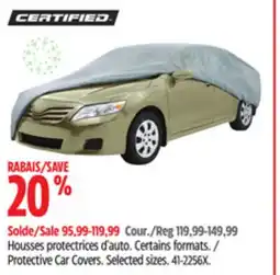 Canadian Tire Protective Car Covers offer