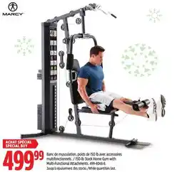 Canadian Tire 150-lb Stack Home Gym with Multi-Functional Attachments offer