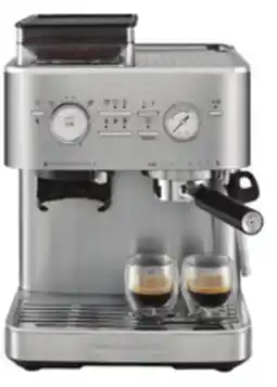 Canadian Tire Semi-Automatic Espresso Machine with Grinder and Built-in Milk Frother offer