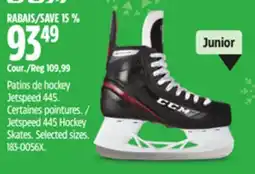 Canadian Tire Jetspeed 445 Hockey Skates offer