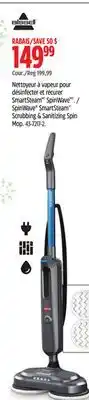 Canadian Tire Bissell SpinWave SmartSteam Scrubbing & Sanitizing Spin Mop offer
