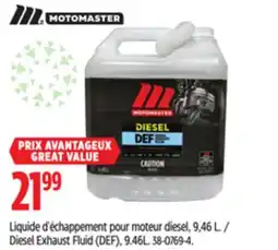 Canadian Tire MotoMaster Diesel Exhaust Fluid (DEF), 9.46L offer