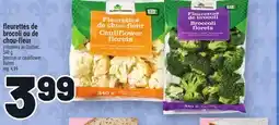 Metro FLEURETTES DE BROCOLI OU DE CHOU-FLEUR | BROCCOLI OR CAULIFLOWER FLORETS offer