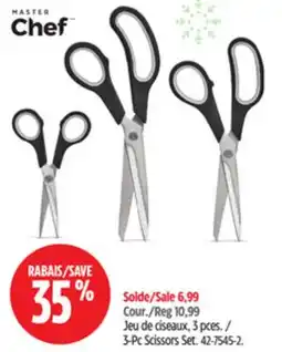 Canadian Tire 3-Pc Scissors Set offer