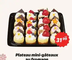 Metro PLATEAU MINI-GÂTEAUX AU FROMAGE offer
