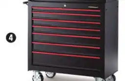 Canadian Tire 36˝ 7-Drawer Cabinet 1100-lb caster capacity offer