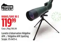Canadian Tire Ridgeline APX Spotting Scope offer