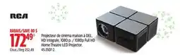 Canadian Tire RCA 1080p Full HD Home Theatre LED Projector offer
