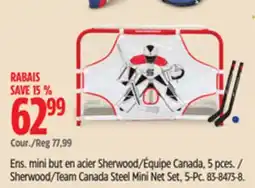 Canadian Tire Team Canada Steel Mini Net Set, 5-Pc offer