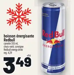Metro BOISSON ÉNERGISANTE REDBULL | REDBULL ENERGY DRINK offer